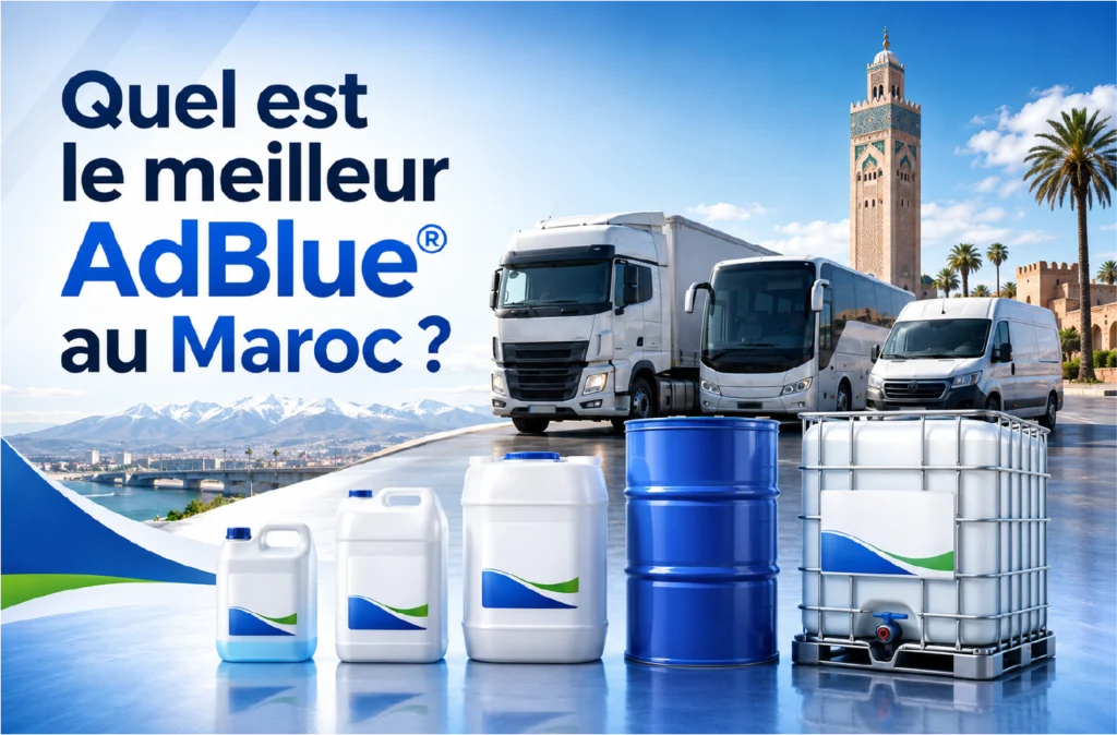 Comment choisir le meilleur AdBlue® au Maroc pour voiture, camion ou flotte